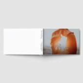 表紙の写真結婚の ゲストブック (全面)