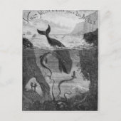 表紙イラスト 「海底20,000マイル」 ポストカード (正面)