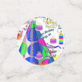 表紙吹雪威厳がある, 23誕生日 コンフェッティ (スモール正面)