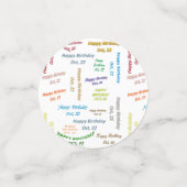 表紙吹雪10月22誕生日 コンフェッティ (スモール正面)