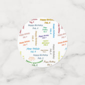 表紙吹雪2月4誕生日 コンフェッティ (スモール正面)