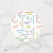 表紙吹雪6月6誕生日 コンフェッティ (スモール正面)