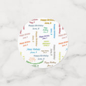 表紙吹雪6月8誕生日 コンフェッティ (スモール正面)