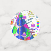 表紙吹雪9月11誕生日 コンフェッティ (スモール正面)