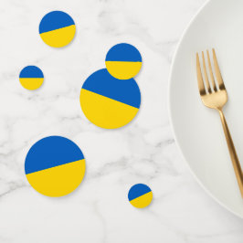 表紙吹雪（ウクライナ国旗） コンフェッティ