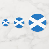 表紙吹雪(スコットランド国旗、英国) コンフェッティ (正面)