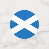 表紙吹雪(スコットランド国旗、英国) コンフェッティ (スモール正面)