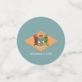 表紙吹雪(デラウェア州旗) コンフェッティ (スモール正面)