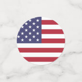 表紙吹雪（米国国旗） コンフェッティ (スモール正面)