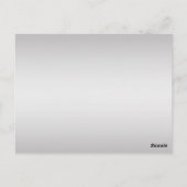 表紙紫華美銀フローラ渦巻き ポストカード (裏面)