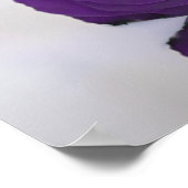 表紫王室のバラの結婚座席表11 ポスター (角)