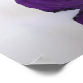 表紫王室のバラの結婚座席表13 ポスター (角)