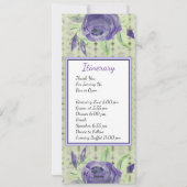 表結婚の旅程 シーズンカード (裏面)