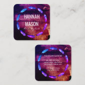 表絵を描情豊 スクエア名刺 (正面/裏面)