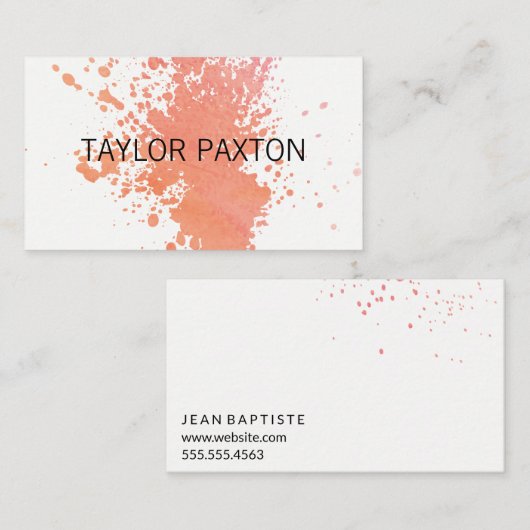 表絵を描現 名刺 (正面/裏面)