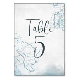 表航海の番号 テーブルナンバー