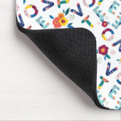 表花モダン模様局又は学校 マウスパッド (コーナー)