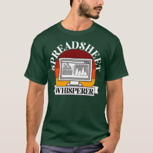 表計算のウィスパー1 Tシャツ