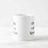 表計算万歳!面白い会計士グッズ コーヒーマグカップ (中央)