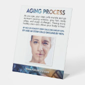 表記号 – エイジングプロセス 台座サイン (正面)