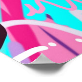 表象はっきりした抽象芸術芸術 ポスター (角)