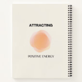 表象、前向きスピリチュアル、肯定芸術 ノートブック (裏面)