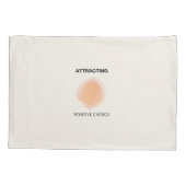 表象、前向きスピリチュアル、肯定芸術 枕カバー (裏面)