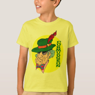 表面が硬い気難し屋 Tシャツ