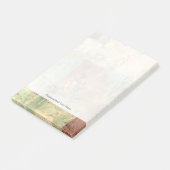 表面にひび絵画が入ったアーストーン ポストイット (アングル)