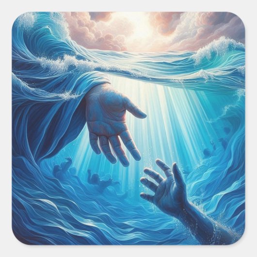 表面の下の優美 スクエアシール (正面)