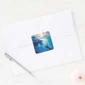 表面の下の優美 スクエアシール (封筒)