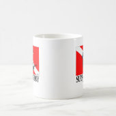 表面の相棒のマグ コーヒーマグカップ (中央)