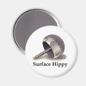 表面ヒッピー磁石 マグネット (正面/裏面)