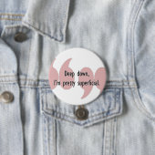 表面的なボタン 缶バッジ (インサイチュ)