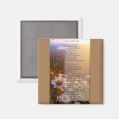 表面詩を辛うじて書き留める マグネット (正面/裏面)