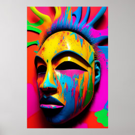 表面顔ケンゲージ超現実主義者 ポスター