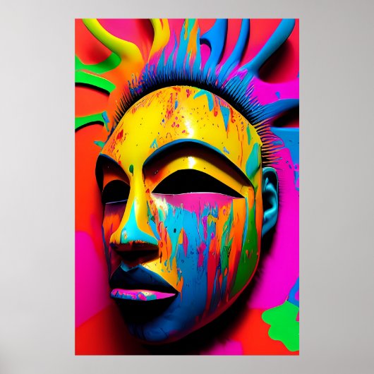 表面顔ケンゲージ超現実主義者 ポスター (正面)