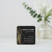 表鮮やか現(ばちゃばちゃ)跳ねる スクエア名刺 (スタンド正面)