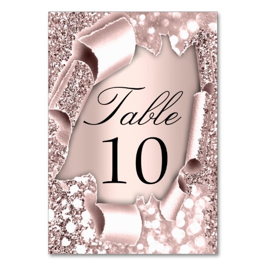 表10単バラ3Dフレー王室のム テーブルナンバー (裏面)