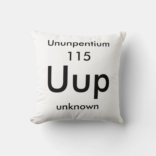 表115 Ununpentium枕 クッション (正面)