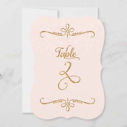 表2、スクリプトファンシーレタリング披露宴 招待状 (正面)