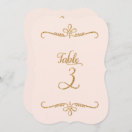 表3、スクリプトファンシーレタリング披露宴 招待状 (正面/裏面)