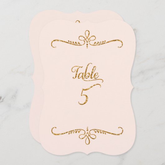 表5、スクリプトファンシーレタリング披露宴 招待状 (正面/裏面)