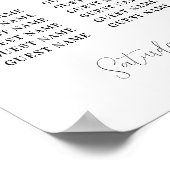 表6シーティングプラ結婚ンのユーカリ離れスの ポスター (角)