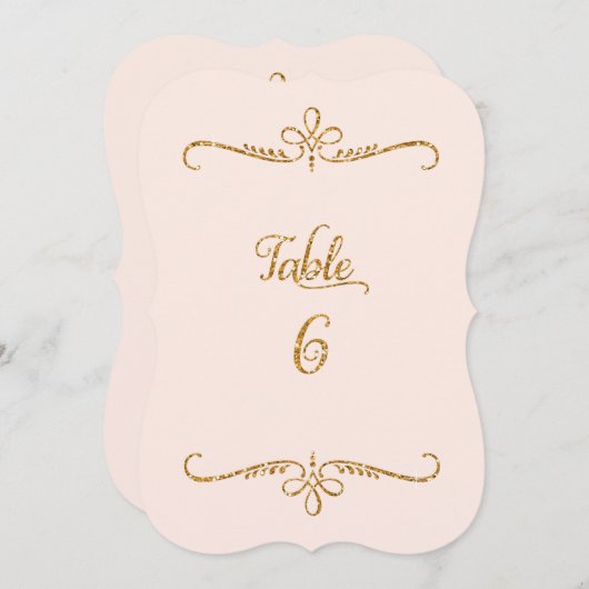 表6、スクリプトファンシーレタリング披露宴 招待状 (正面/裏面)