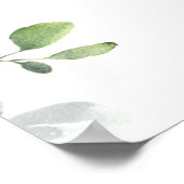 表6 Eucalyptus Greeneryの結婚座席表 ポスター (角)