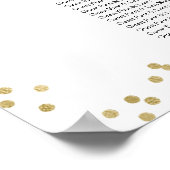 表9緑の結婚座席表 ポスター (角)