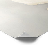 表(白エレガントバラ結婚の座席表) 5 ポスター (角)