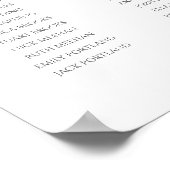 表（白黒） 18表 ポスター (角)