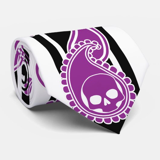 表(紫)タイ ネクタイ (ロール)
